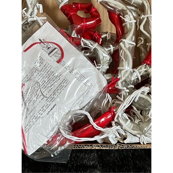 Mr. Christmas Mini Mini SANTA FACES Vintage Christmas Light Sculpture - Picture 5 of 7